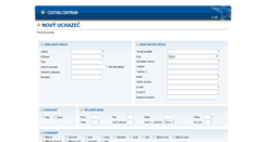 Desktop Screenshot of databaze2.castingcentrum.cz